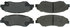 300.07740 by CENTRIC - Centric Premium Semi-Metallic Brake Pads with Shims and Hardware