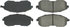300.08151 by CENTRIC - Premium Semi-Metallic Brake Pads with Hardware
