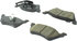 300.08580 by CENTRIC - Centric Premium Semi-Metallic Brake Pads with Shims
