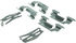 300.08340 by CENTRIC - Premium Semi-Metallic Brake Pads with Shims and Hardware