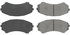 300.08670 by CENTRIC - Centric Premium Semi-Metallic Brake Pads with Shims and Hardware