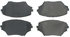300.08620 by CENTRIC - Centric Premium Semi-Metallic Brake Pads with Shims and Hardware
