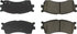 300.08890 by CENTRIC - Centric Premium Semi-Metallic Brake Pads with Shims and Hardware