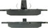 300.09151 by CENTRIC - Centric Premium Semi-Metallic Brake Pads with Shims and Hardware