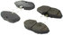 300.09440 by CENTRIC - Centric Premium Semi-Metallic Brake Pads with Shims and Hardware