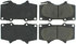 300.09760 by CENTRIC - Centric Premium Semi-Metallic Brake Pads with Shims and Hardware
