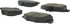 300.09870 by CENTRIC - Centric Premium Semi-Metallic Brake Pads with Shims and Hardware