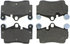 300.09780 by CENTRIC - Centric Premium Semi-Metallic Brake Pads with Shims and Hardware