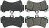 300.09770 by CENTRIC - Centric Premium Semi-Metallic Brake Pads with Shims and Hardware