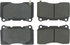 300.10010 by CENTRIC - Centric Premium Semi-Metallic Brake Pads with Shims