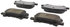 300.09960 by CENTRIC - Centric Premium Semi-Metallic Brake Pads with Shims and Hardware