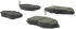 300.10310 by CENTRIC - Centric Premium Semi-Metallic Brake Pads with Shims and Hardware
