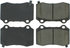 300.10530 by CENTRIC - Centric Premium Semi-Metallic Brake Pads with Shims and Hardware
