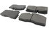 Centric 300.10270 Disc Brake Pad Set Centric Premium Semi-Metallic Brake Pads with Shims