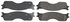 300.10540 by CENTRIC - Centric Premium Semi-Metallic Brake Pads with Shims and Hardware