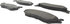 300.10660 by CENTRIC - Centric Premium Semi-Metallic Brake Pads with Shims and Hardware