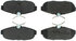 300.10820 by CENTRIC - Premium Semi-Metallic Brake Pads with Shims and Hardware