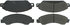 300.10920 by CENTRIC - Centric Premium Semi-Metallic Brake Pads with Shims and Hardware