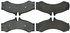 300.11360 by CENTRIC - Premium Semi-Metallic Brake Pads with Shims
