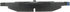 300.11610 by CENTRIC - Disc Brake Pad