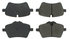 300.12040 by CENTRIC - Centric Premium Semi-Metallic Brake Pads with Shims and Hardware