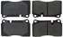 300.12630 by CENTRIC - Premium Semi-Metallic Brake Pads with Shims and Hardware