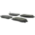 300.12640 by CENTRIC - Centric Premium Semi-Metallic Brake Pads with Shims and Hardware