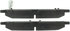 300.12970 by CENTRIC - Centric Premium Semi-Metallic Brake Pads with Shims and Hardware