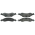 300.12780 by CENTRIC - Centric Premium Semi-Metallic Brake Pads with Shims and Hardware