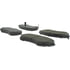 300.13310 by CENTRIC - Centric Premium Semi-Metallic Brake Pads with Shims and Hardware