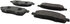 300.13920 by CENTRIC - Centric Premium Semi-Metallic Brake Pads with Shims and Hardware