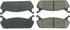 301.04580 by CENTRIC - Premium Ceramic Brake Pads with Shims and Hardware