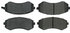 301.04220 by CENTRIC - Centric Premium Ceramic Brake Pads with Shims and Hardware