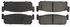 301.05880 by CENTRIC - Centric Premium Ceramic Brake Pads with Shims and Hardware