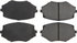 301.06350 by CENTRIC - Centric Premium Ceramic Brake Pads with Shims and Hardware