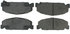 301.02730 by CENTRIC - Centric Premium Ceramic Brake Pads with Shims and Hardware