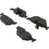 Centric 301.06921 Disc Brake Pad Set Centric Premium Ceramic Brake Pads with Shims and Hardware