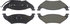 301.06620 by CENTRIC - Centric Premium Ceramic Brake Pads with Shims and Hardware