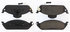 301.07600 by CENTRIC - Centric Premium Ceramic Brake Pads with Shims and Hardware