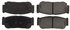 301.09540 by CENTRIC - Centric Premium Ceramic Brake Pads with Shims and Hardware