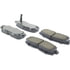 Centric 301.10730 Disc Brake Pad Set Centric Premium Ceramic Brake Pads with Shims and Hardware