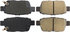 301.11030 by CENTRIC - Centric Premium Ceramic Brake Pads with Shims and Hardware