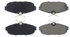 301.10820 by CENTRIC - Centric Premium Ceramic Brake Pads with Shims and Hardware