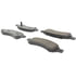 Centric 301.11691 Disc Brake Pad Set Centric Premium Ceramic Brake Pads with Shims and Hardware