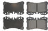 301.12820 by CENTRIC - Centric Premium Ceramic Brake Pads with Shims and Hardware