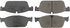 301.16360 by CENTRIC - Centric Premium Ceramic Brake Pads with Shims