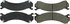 306.07840 by CENTRIC - Centric Fleet Performance Brake Pads with Hardware