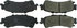 306.07920 by CENTRIC - Centric Fleet Performance Brake Pads with Hardware