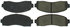 306.08331 by CENTRIC - Centric Fleet Performance Brake Pads with Hardware