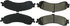 306.08340 by CENTRIC - Centric Fleet Performance Brake Pads with Hardware